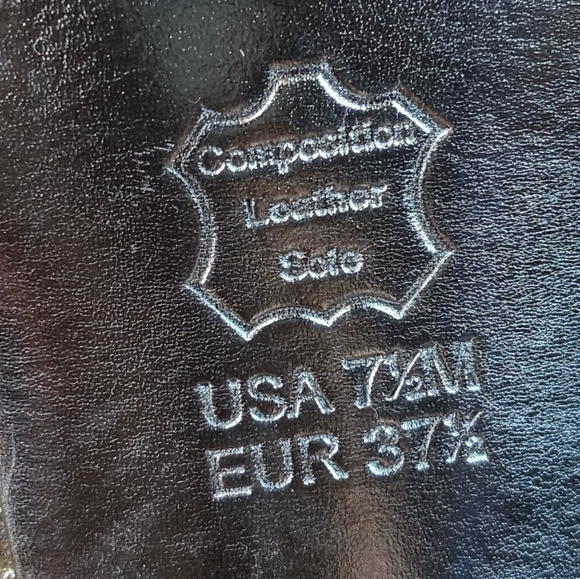 Nina New York women's 4" stiletto heel sandal. Sz 7.5M. Gold glitter leather sli - Picture 10 of 11